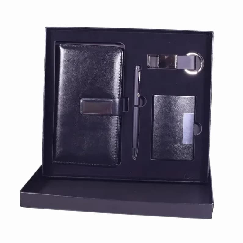 Juego de regalo para hombres Cuaderno de cuero